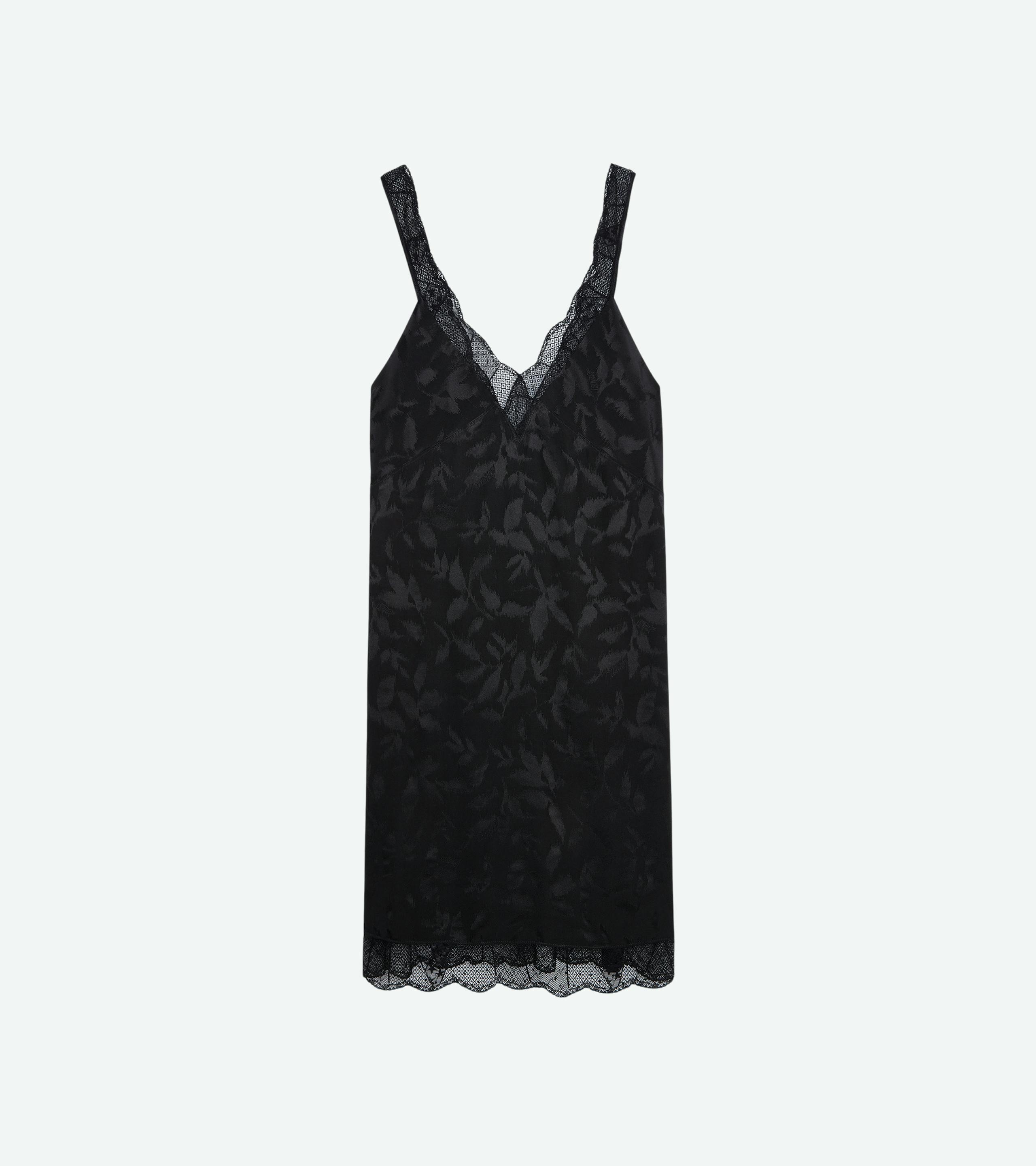 Renelle Silk Jacquard Dress 5