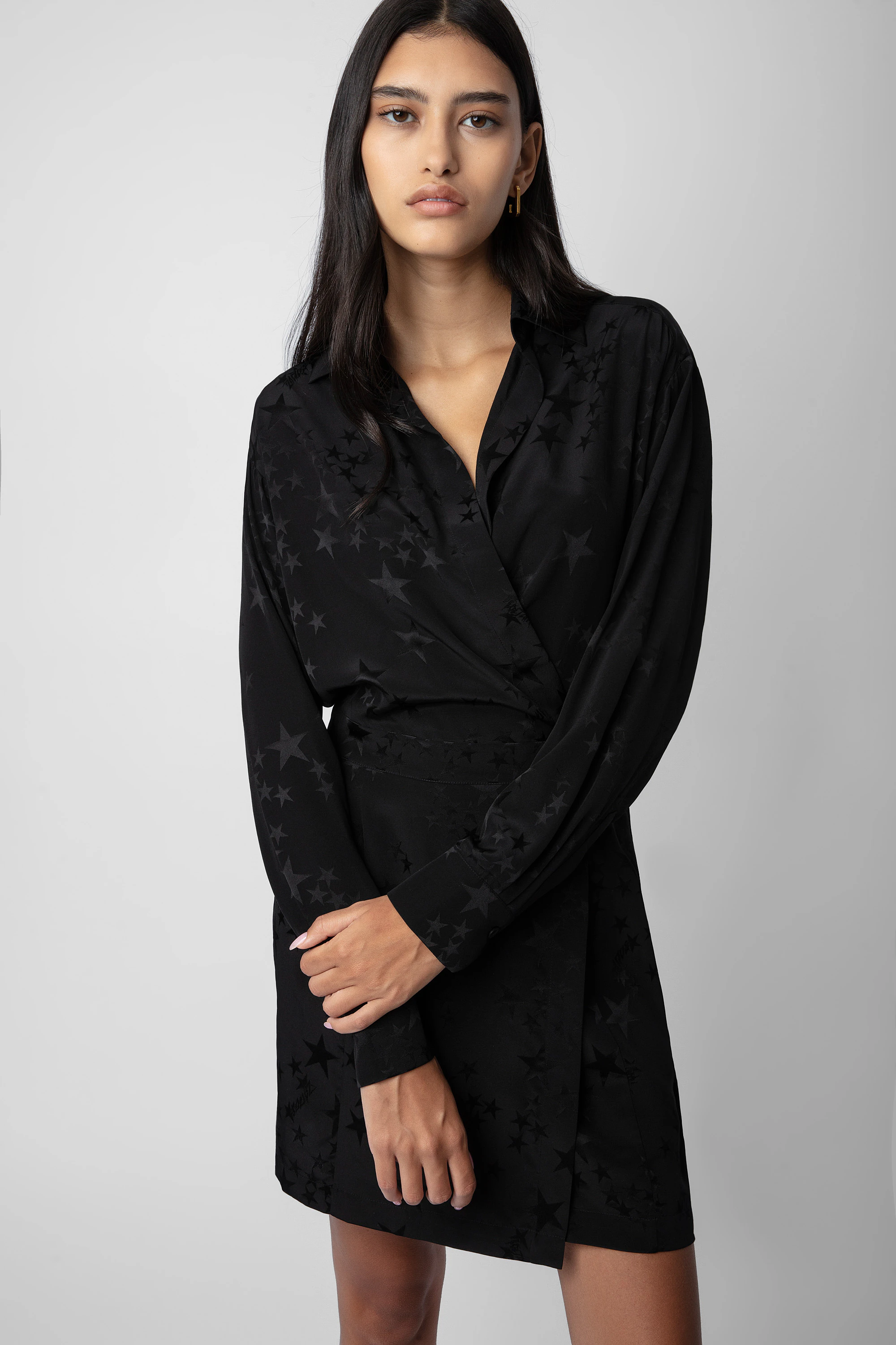 Ravy Silk Jacquard Dress thumbnail 4