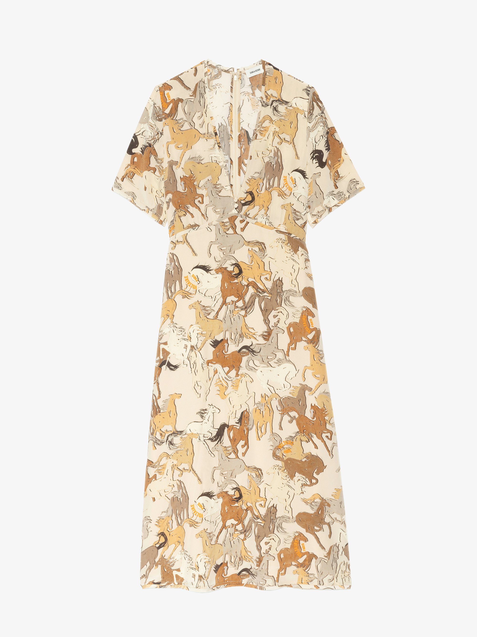 Rhodral Horse Print Dress