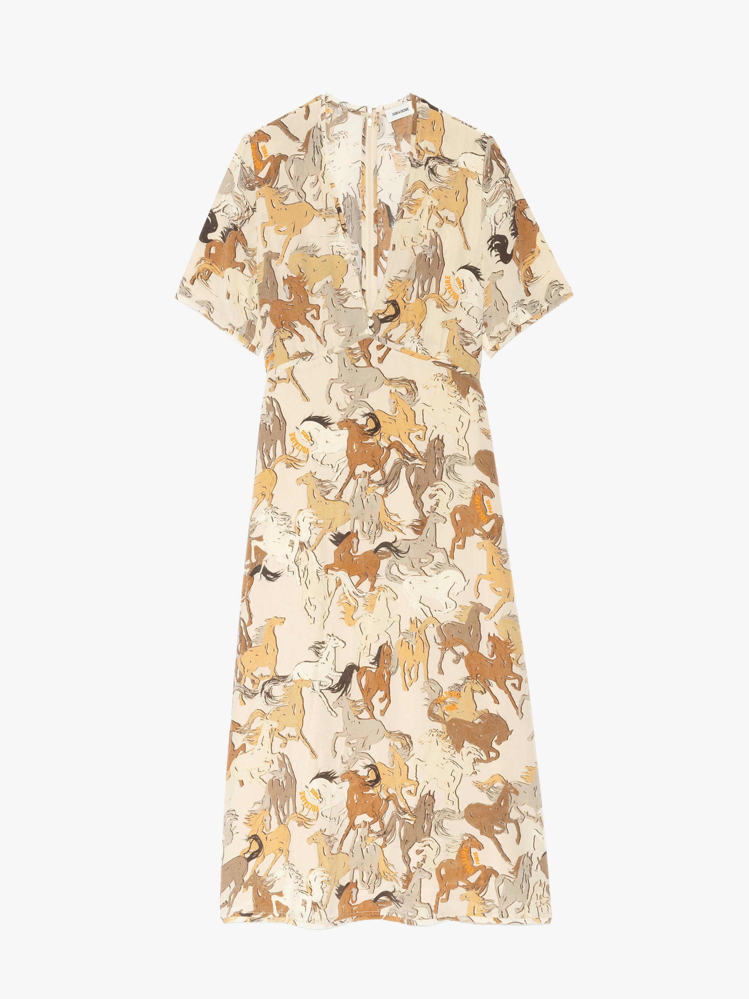 Rhodral Horse Print Dress 7