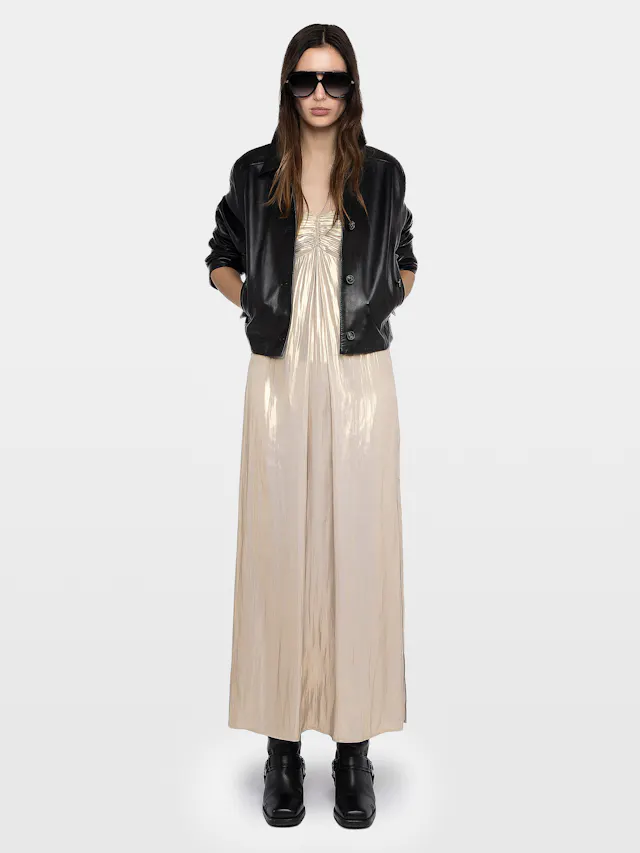 Vestido Rippie Satén