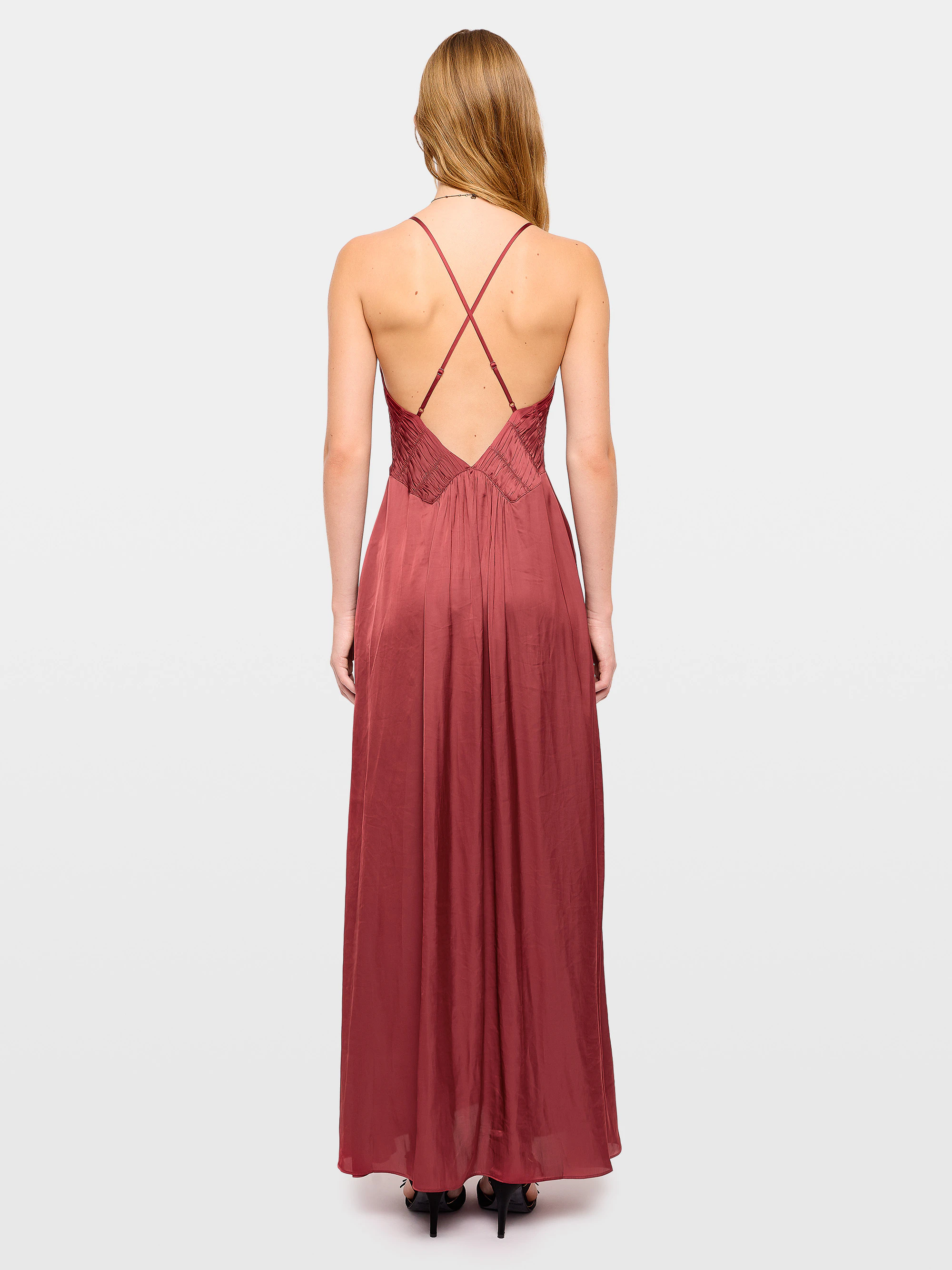 Rayonne Satin Dress