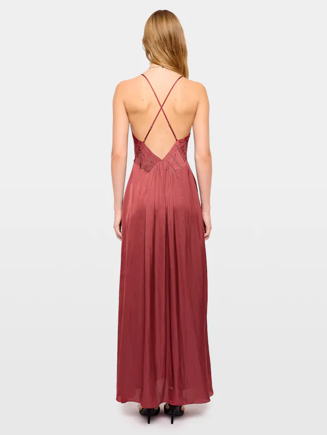 Rayonne Satin Dress