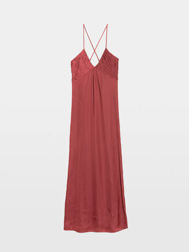 Rayonne Satin Dress