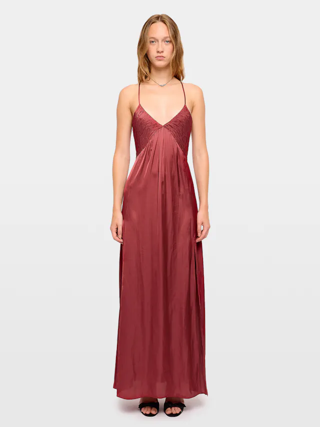 Rayonne Satin Dress