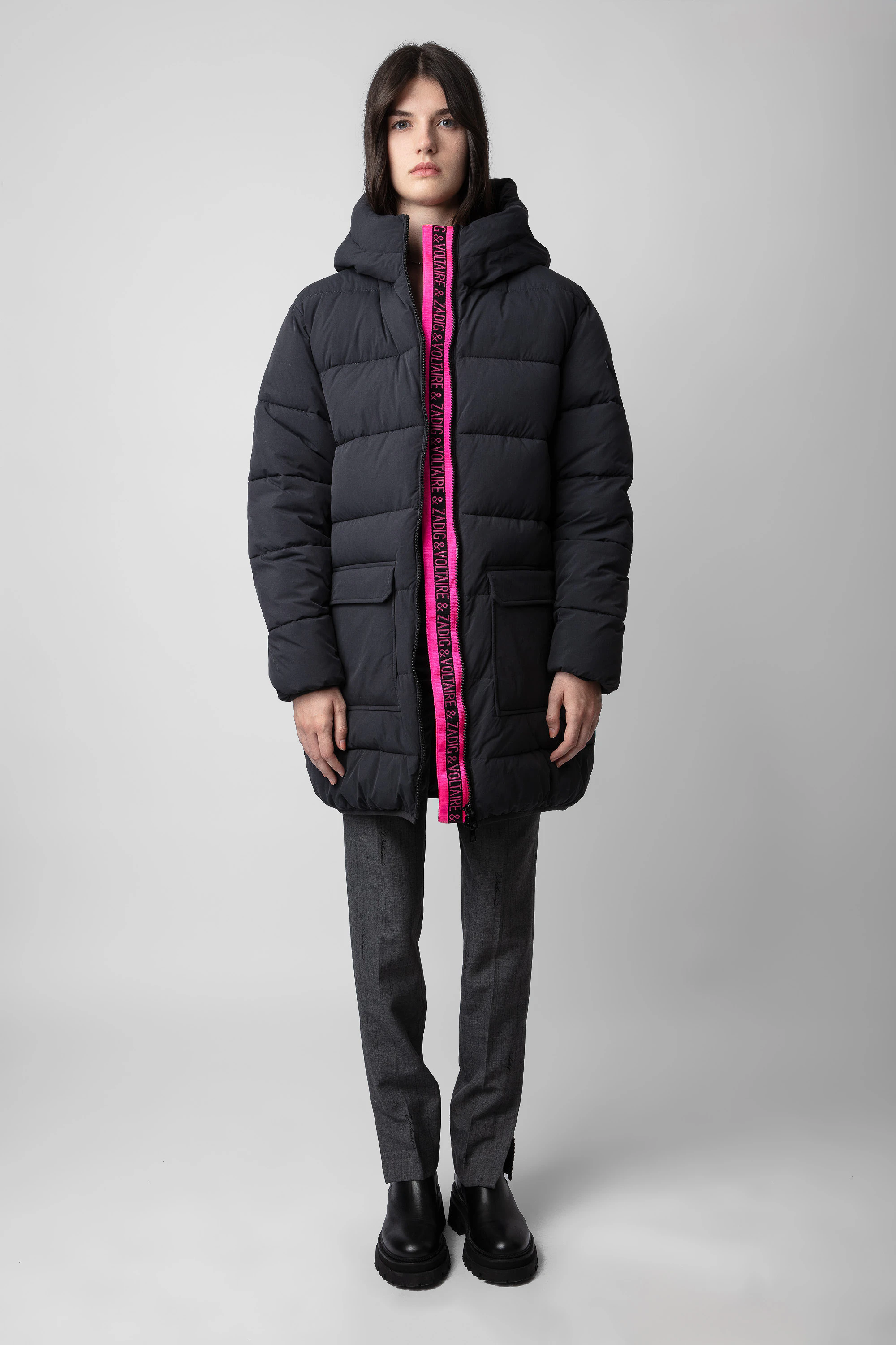 Korail Coat coat black women | Zadig&Voltaire