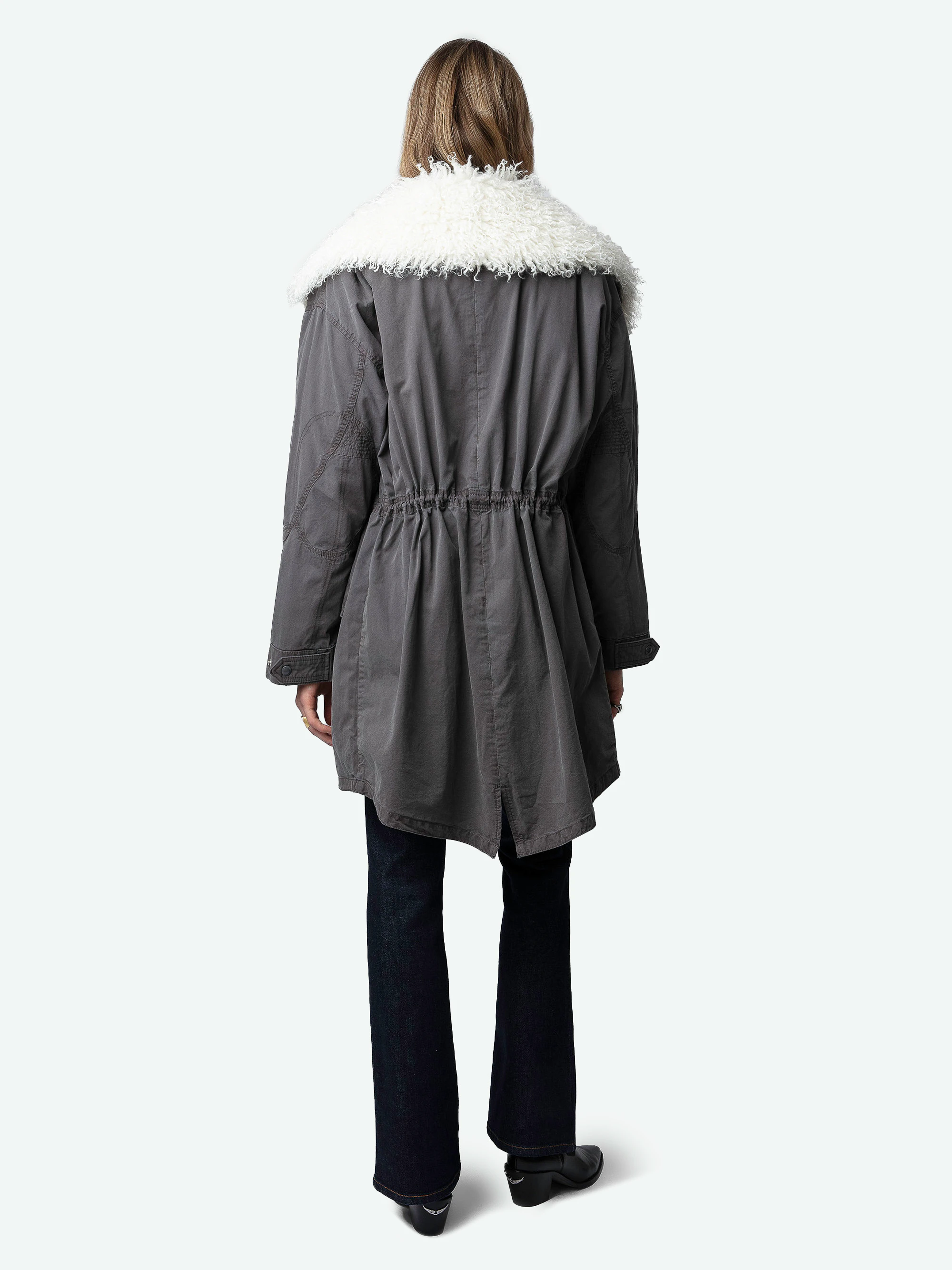 Kidea Parka parka grey women | Zadig&Voltaire