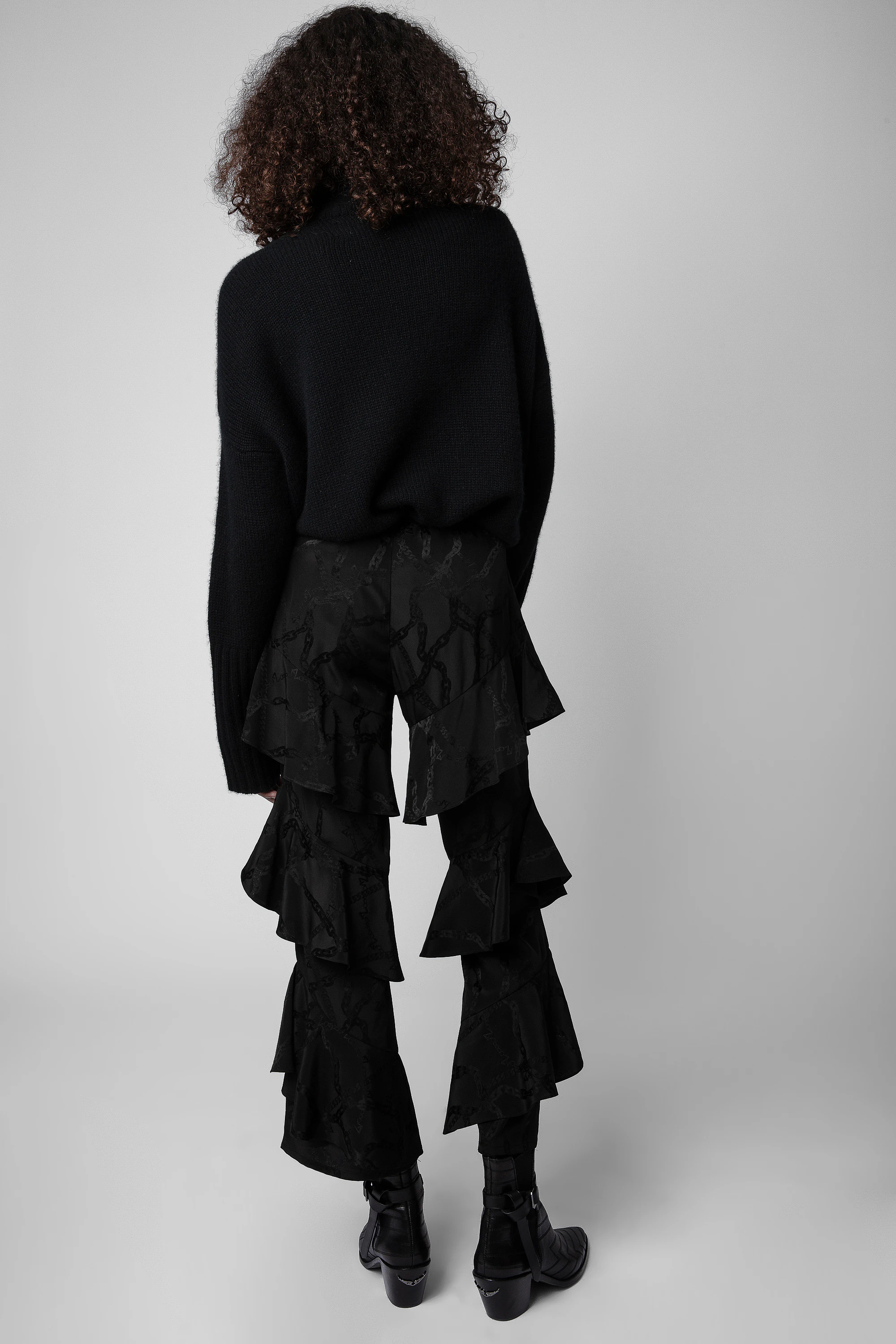 Poum Chains Silk Trousers thumbnail 3