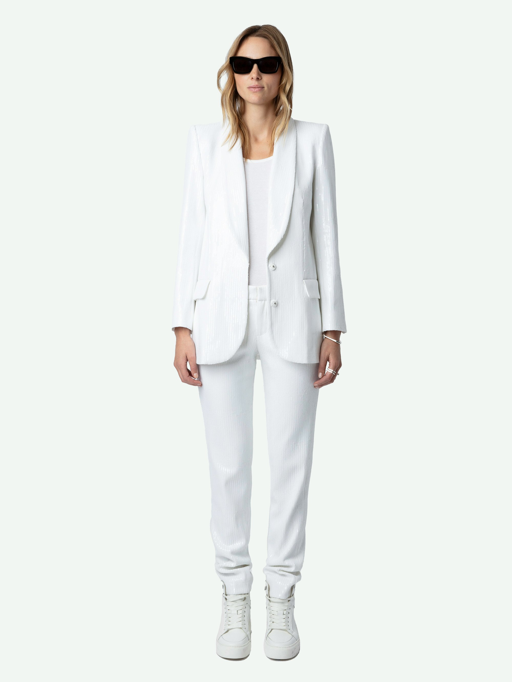 Vive Sequin Blazer 2