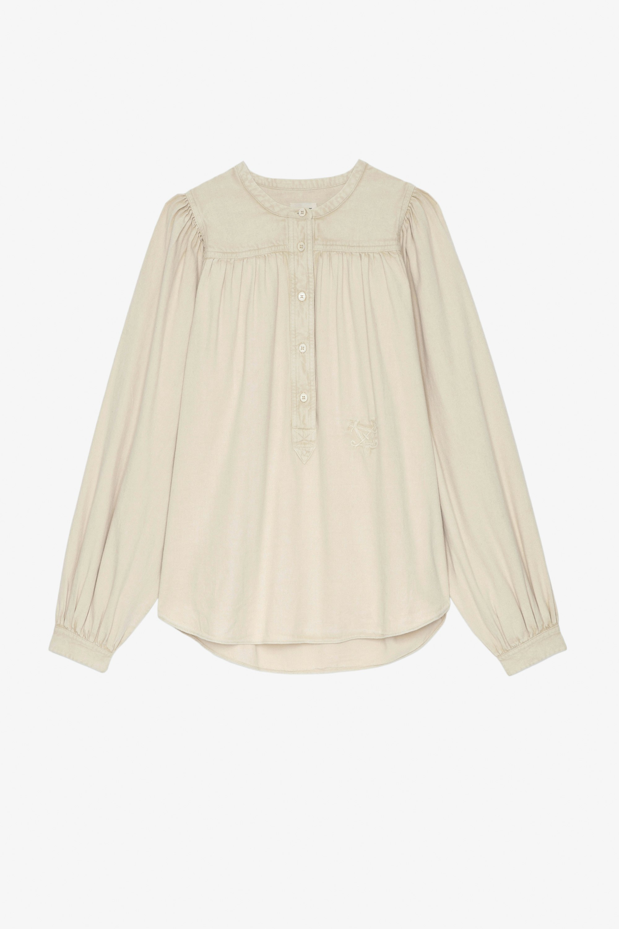Tigy Cotton Twill Blouse