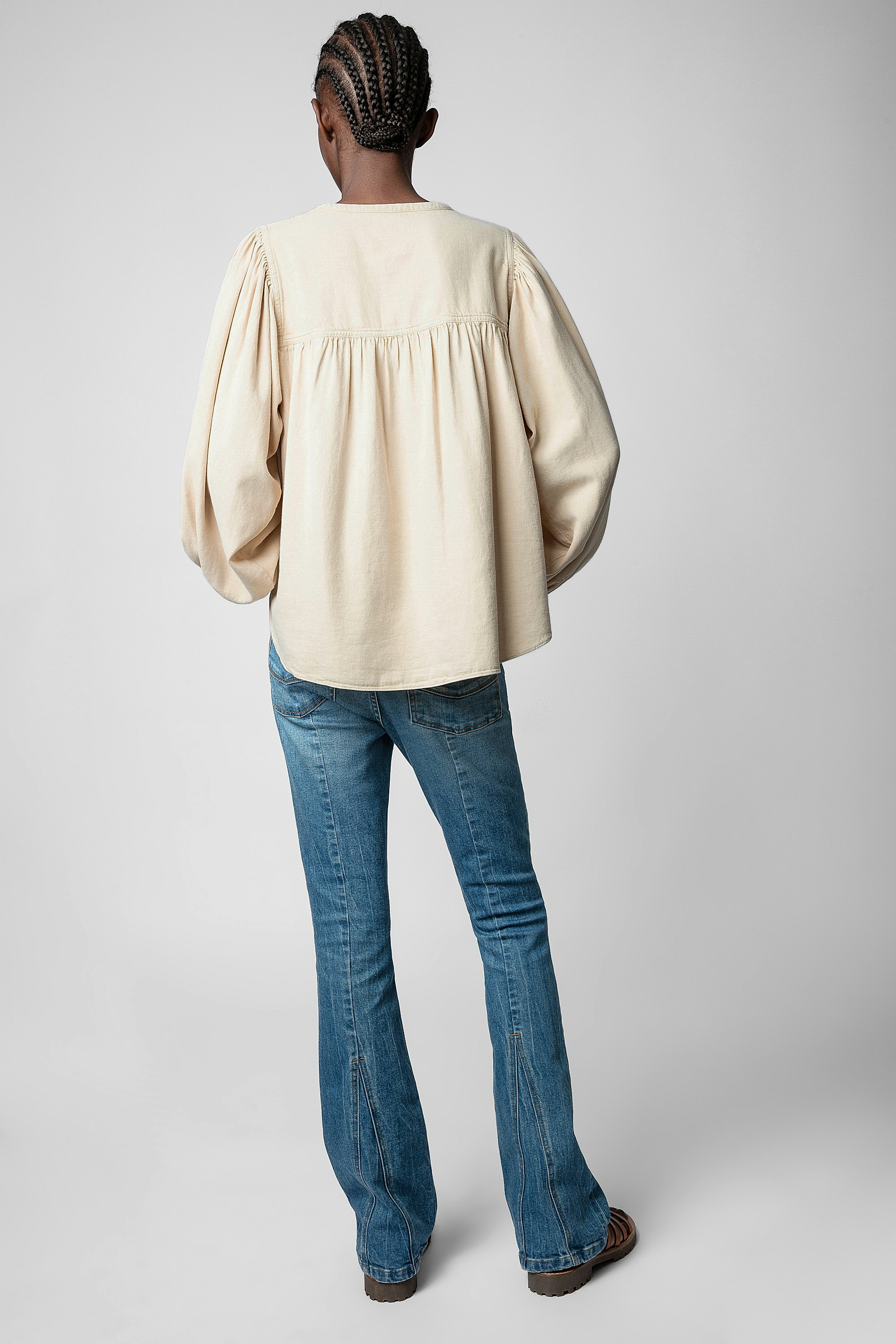 Tigy Cotton Twill Blouse