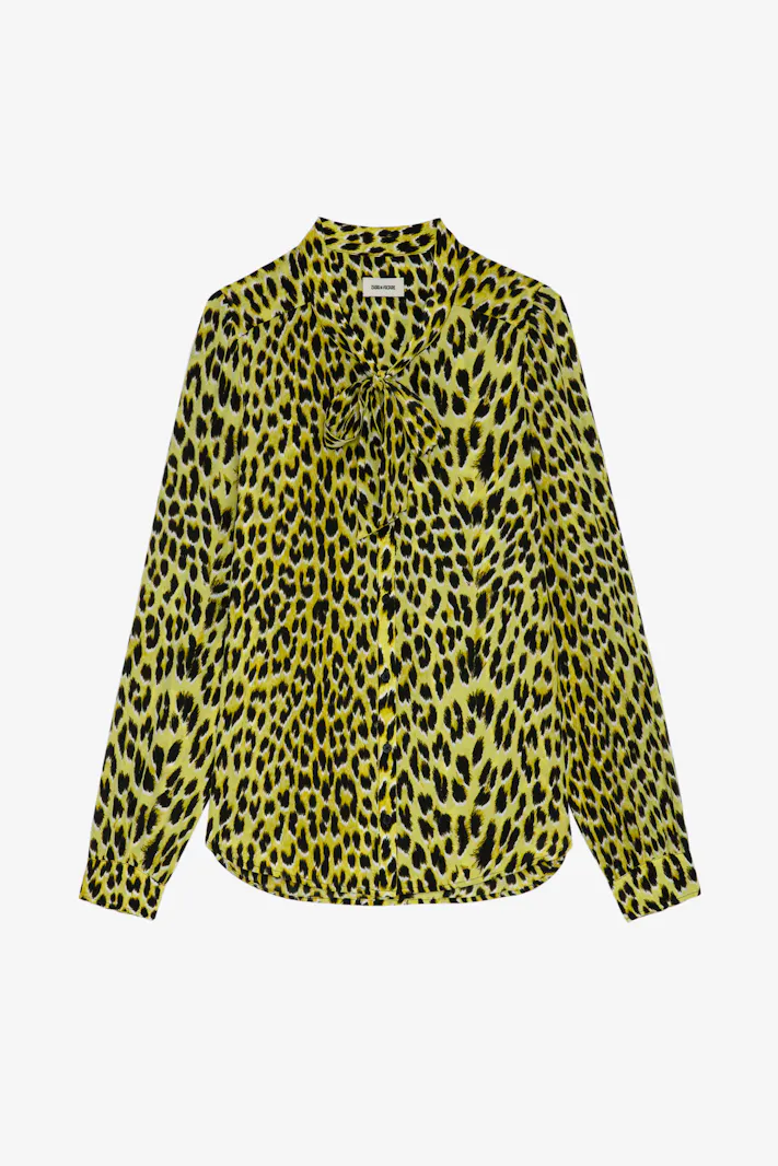 Blusa Taos Leopardata Seta