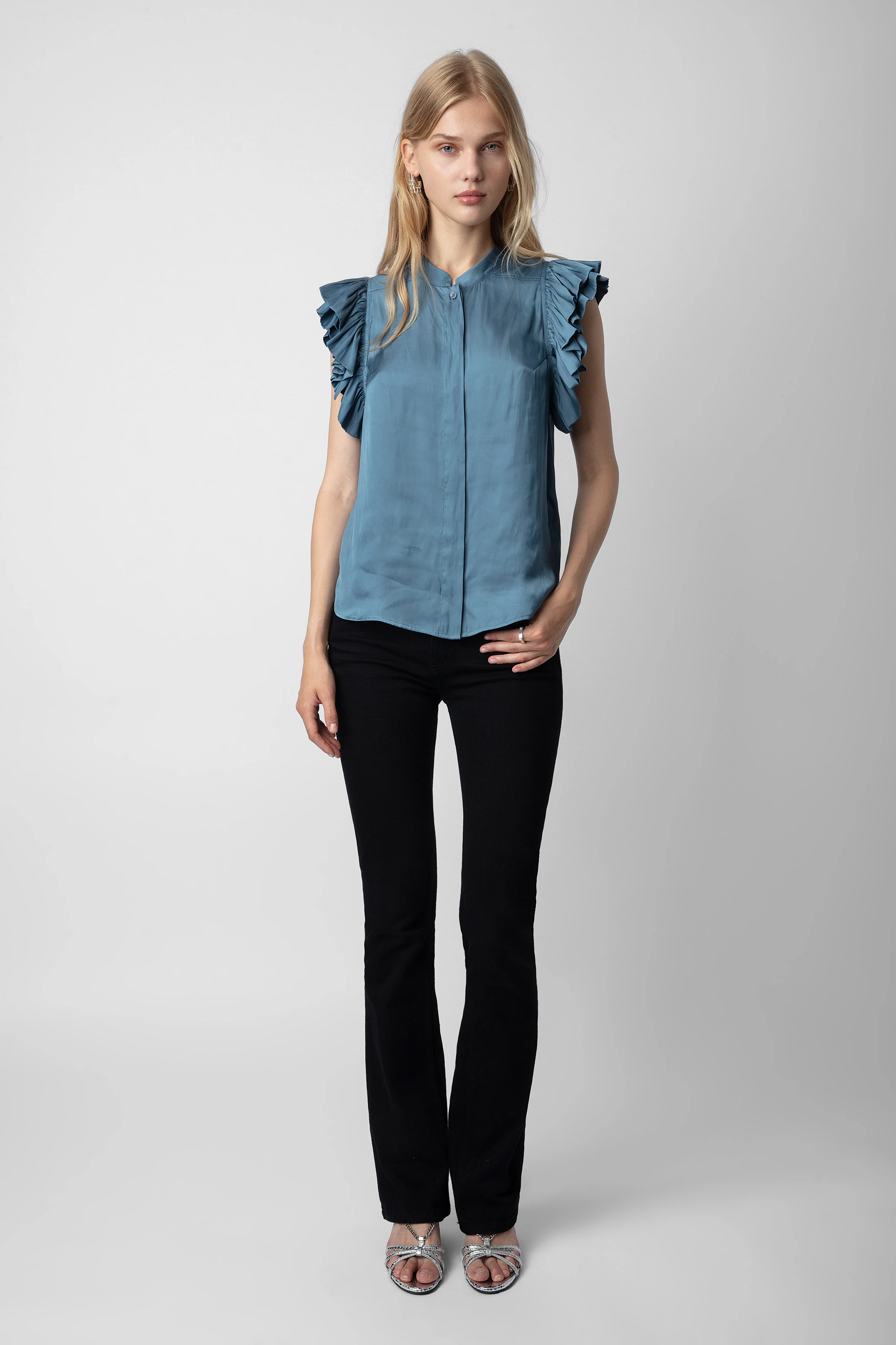 Tiza Satin Top