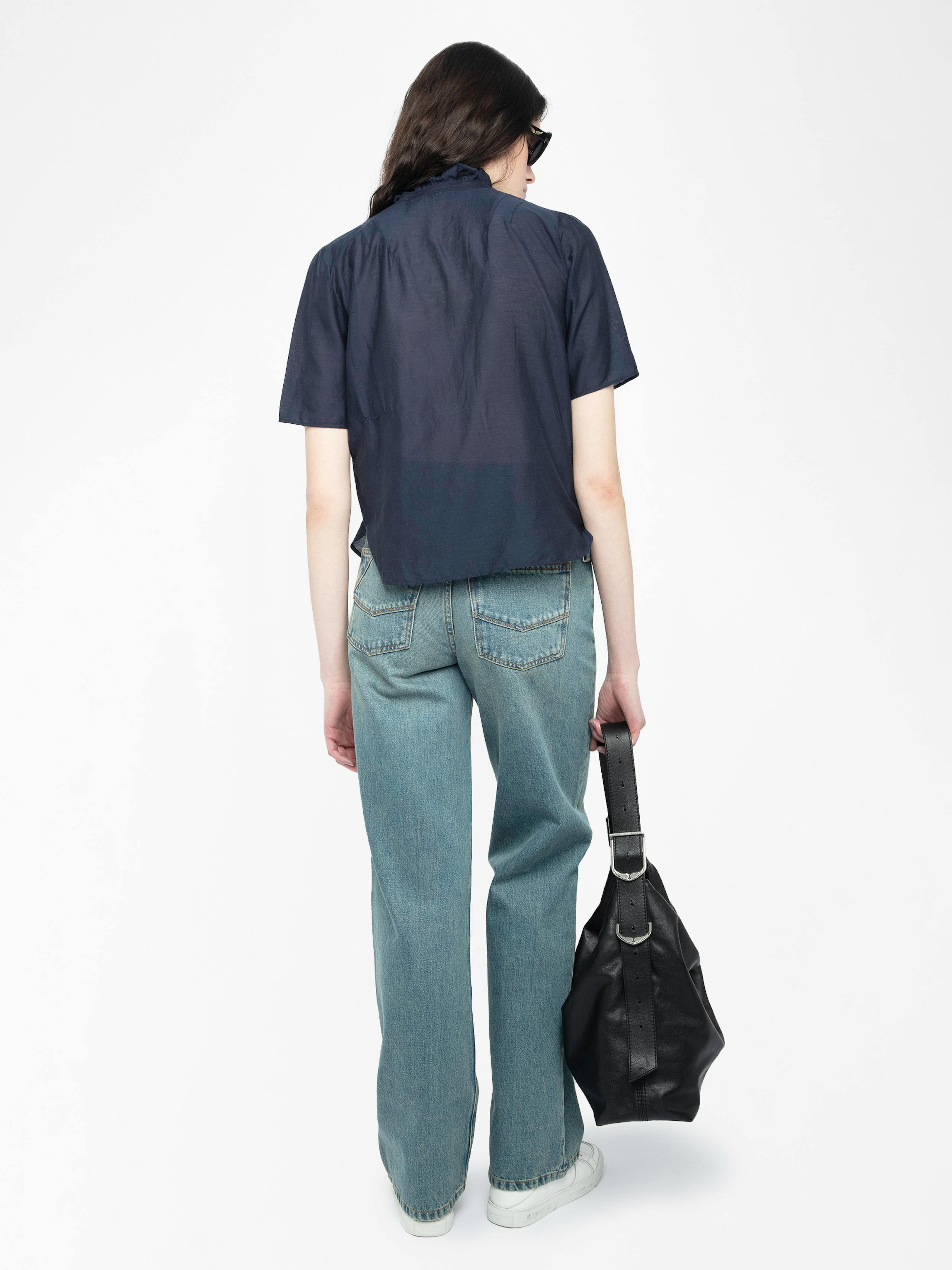 Elio Heart Embroidered Jeans 3