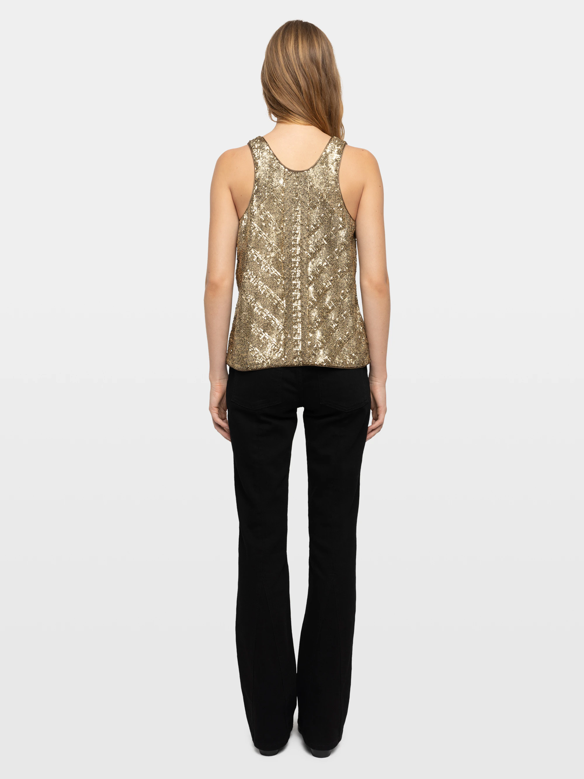 Tarys Sequin Top