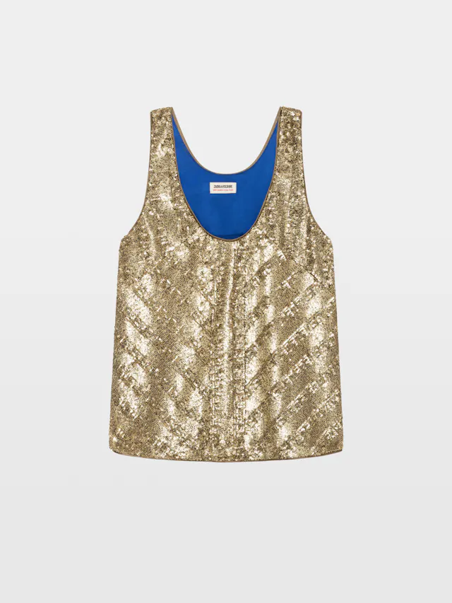 Tarys Sequin Top